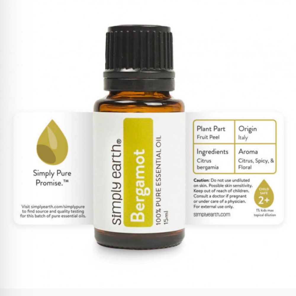 Simply Earth Bergamot Essential Oil